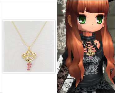 FRILL Crown Top Necklace